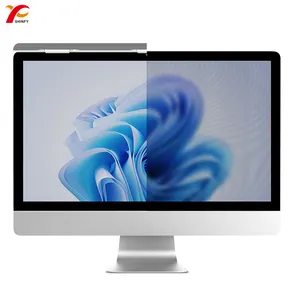 27 Inch Foldable Computer Privacy Screen Filter Hanging Detachable Acrylic Screen Protector Anti Glare And Eye Protection