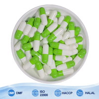 Capsules de gélatine de taille 000, 00, 0, 1, 2, 3, 4, 5, de toutes couleurs, personnalisées, certifiées HALAL/ISO, capsules de gélatine dures vides, fabriquées avec soin