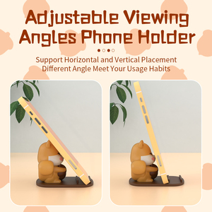 Animal Cartoon Children Cute Kids Phone Stand Cell Phone Holder for Night <span class=keywords><strong>Table</strong></span> - Product Image 4