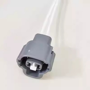Toyota Crankshaft Sensor <b>Plug</b> With Terminal And 15Cm Wire Grey For <b>Replace</b> Repair - Product Image 1