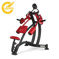 Machine à exercices de pectoraux assis professionnelle pour salle de sport, en acier robuste, avec coussinets pour les bras et siège