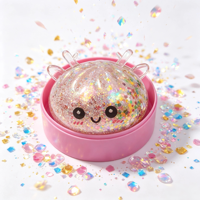 Jouets Squishy Nouveauté Noël TPR Anti-stress à Presser Élan et Lapin Extensibles à Remontée Lente Vente en Gros