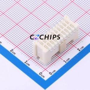 BM20B-PUDSS-TFC(LF)(SN) Wire-to-<b>Board</b> <b>Pin</b> Header SMD,P=2mm Connector 2x10P 2mm Vertical Mount PUD - Product Image 2