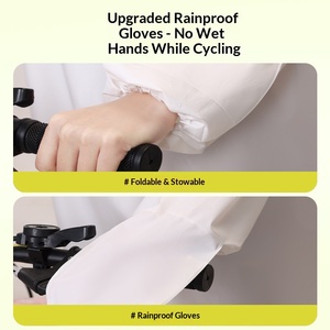 <span class=keywords><strong>Bicicleta</strong></span> para <span class=keywords><strong>Mujer</strong></span>, Diseño Lindo, Material EVA, Protección Completa Contra Lluvia, Simple y Resistente - Product Image 4