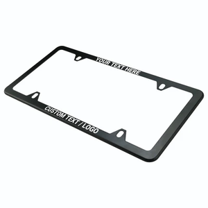 Accesorios de Moda para Exteriores de Automóviles, Marco de Acero Inoxidable de Primera Calidad, Nuevo - Product Image 1