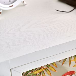 Aparador de Almacenamiento de Madera Blanco INNOVA, Mueble de Diseño Moderno con Puerta de Vidrio para Sala de Estar, Entrada, Comedor, Estilo Rústico - Product Image 5