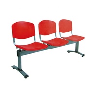 Chaises d'attente d'hôpital modernes et confortables de haute qualité 1.5 places personnalisées pour un usage commercial pour l'école, la salle à manger, la clinique et la salle de sport