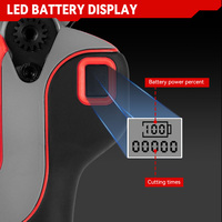 ONEVAN Sécateur électrique sans balais 1500W 2 vitesses réglable sans fil bonsaï outil de jardinage pour batterie Makita