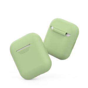 Tapón antipolvo suave de silicona para auriculares, funda protectora visible LED frontal de una parte, funda <span class=keywords><strong>AirPods1</strong></span> fina para/<span class=keywords><strong>2</strong></span> - Product Image 2