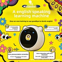 Machine d'entraînement à la prononciation en anglais pour enfants, robot d'apprentissage intelligent avec correction de la prononciation, traduction, éducation précoce, écran LCD