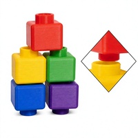 Jouets d'empilage en PLA imprimés en 3D par FDM, blocs de construction arc-en-ciel, jouets éducatifs pour enfants, fabrication sur mesure OEM