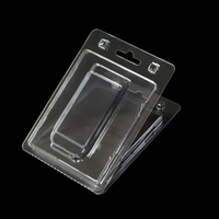 Emballage en blister à clapet, taille personnalisée, plastique PET/PVC transparent de haute qualité, impression offset 4 couleurs CMJN personnalisée