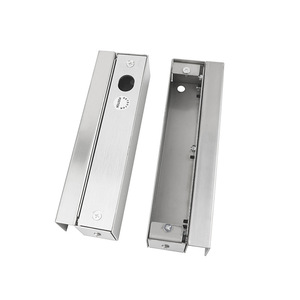 Electric Bolt Lock Clips Stainless Steel Aluminum Minimalist Design For Glass Door Installation Small Size - Product Image 2