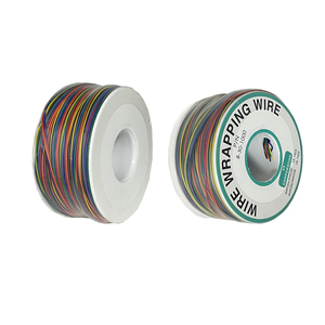 OKYN221025-6 1 rouleau de fil de cuivre plaqué étain 30AWG à âme unique/câble de liaison PCB 250M - Product Image 4