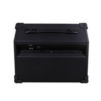 Amplificateur de batterie électronique 30W professionnel, haut-parleur en acier inoxydable, 3 entrées, égaliseur 3 bandes, moniteur de batterie électronique sans fil
