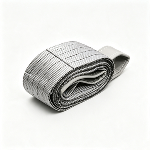 Sangle plate en polyester en gros du Vietnam, conception sans fin, longueur 10 m, facteur de sécurité élevé, usage industriel, sangles de levage 4T - Product Image 2