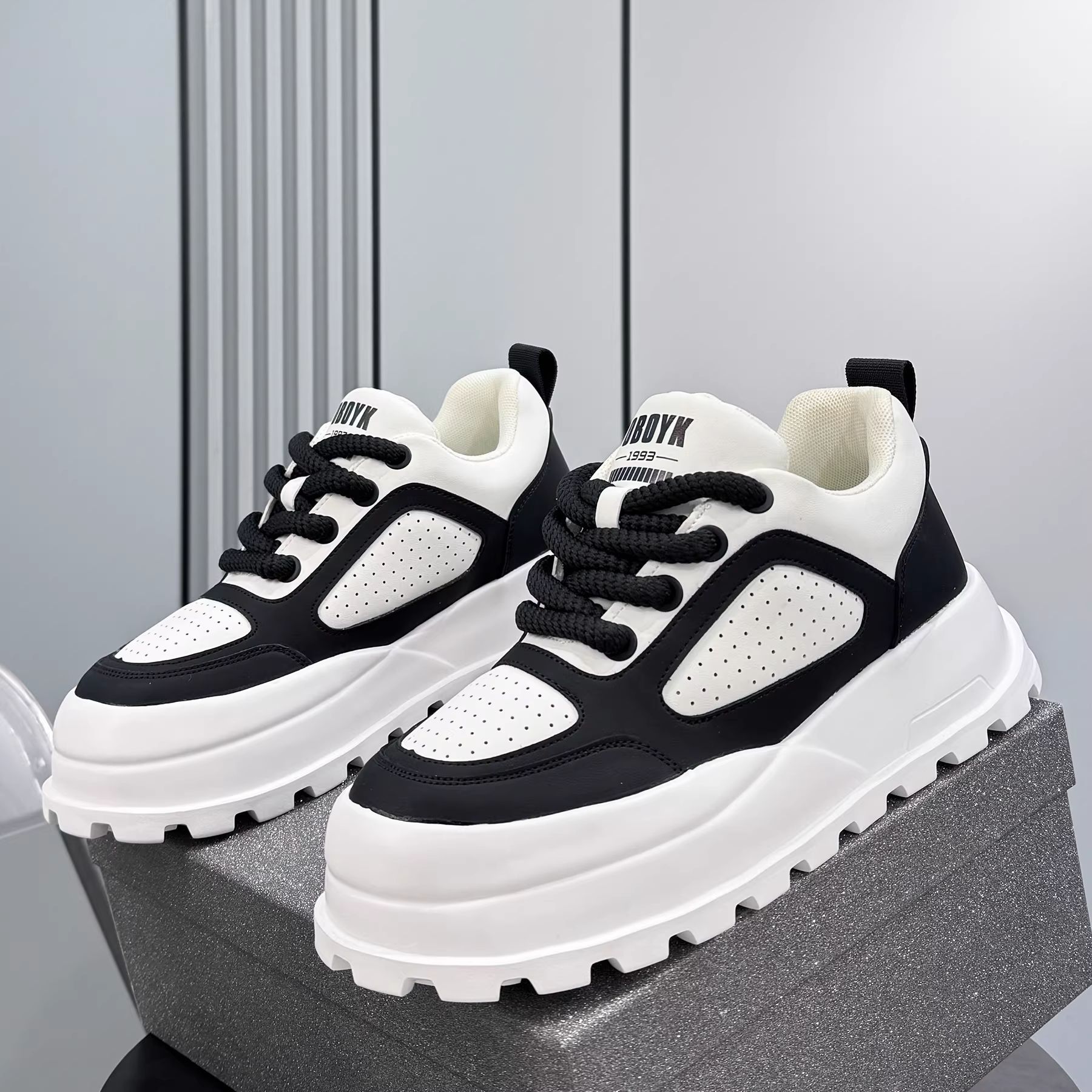 White and black