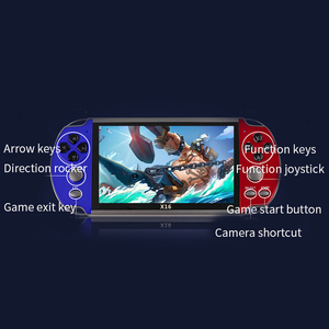 New Arrival <span class=keywords><strong>X16</strong></span> Cầm Tay Retro <span class=keywords><strong>Video</strong></span> Trò Chơi Giao Diện Điều Khiển 6.5 Inch Màn Hình Trò Chơi Máy Nghe Nhạc Được Xây Dựng Trong 10000 Trò Chơi Cho Trẻ Em Quà Tặng - Product Image 2