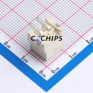 WAFER-VH3.96-2PLT-W1-P Wire-to-Board Pin Header SMD,P=3.96mm Connector 1x2P 3.96mm Vertical Mount 2P - Product Image 2