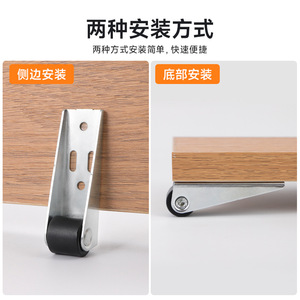 <b>Sliding</b> Door Roller Iron And <b>Plastic</b> Silent Miniature Load Bearing Wheels For Cabinet Room Doors - Product Image 4