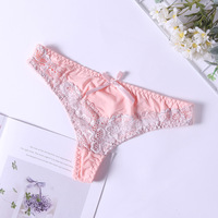 Culottes sexy transparentes en dentelle pour femmes, string évidé, tentation, vente chaude en usine