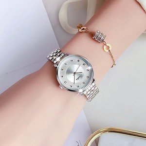 Fashion Women Wristwatch Stainless Steel Band Elegant Unique Casual Quartz <b>Watch</b> Minimal Style Ladies <b>Watch</b> - Product Image 4