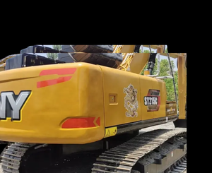 Mini pelleteuse hydraulique SANY SY135C de seconde main 13 tonnes à faible durée de travail avec boîte de vitesses Isuzu Komatsu en vente en Chine - Product Image 3