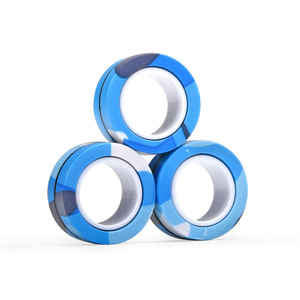 Lightweight Fidget <b>Ring</b> Easy Spin Fidget Spinner Small Size Fidget Toy Set for <b>Kids</b> Adults Daily Relaxation Play - Product Image 2