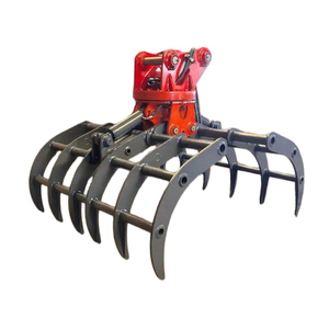 Productos Más Vendidos 360. Pinza Hidráulica Giratoria para Excavadora de 30 Toneladas, Apta para Agarrar Madera y Piedra - Product Image 1