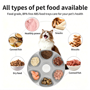 Thông minh Wifi 6 bữa ăn tuya App từ xa hẹn giờ ăn mèo động vật nhỏ tự động thức ăn vật nuôi Dispenser <span class=keywords><strong>Feeder</strong></span> - Product Image 5