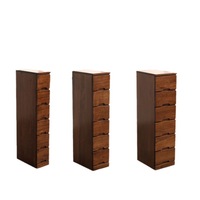 Meuble de rangement moderne pour espaces étroits, armoire latérale de salon, commode à tiroirs, mini-meuble de chevet de chambre à coucher, 5+ tiroirs