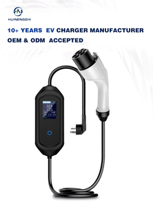 <span class=keywords><strong>Cargador</strong></span> de <span class=keywords><strong>Coche</strong></span> Eléctrico Portátil IP65 al Mejor <span class=keywords><strong>Precio</strong></span>, 7KW 32Amp 110v-240V, Estación de Carga AC de Nivel 2 para Hogar con Pantalla de 2.8 Pulgadas - Product Image 4