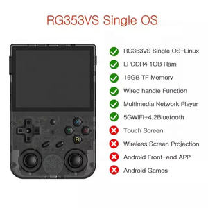 Console de jeu portable <span class=keywords><strong>RG353V</strong></span>, <span class=keywords><strong>Android</strong></span> 11/Linux, écran 3,5 pouces, open source, 64 Go, Wi-Fi, HD TV, jeux rétro, 2 Go de RAM, 3200 mAh - Product Image 2