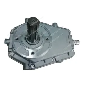KM7001-6A 1:1.38 1 3/8 Z6 Aluminum Casting PTO STEP UP Gearbox FEMALE SHAFT QUICK-FITTING