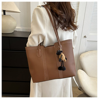 Sac à main en cuir PU pour femme, sac fourre-tout tendance 2024, sacs à main grande capacité, sacs à bandoulière, sac à main pour fille