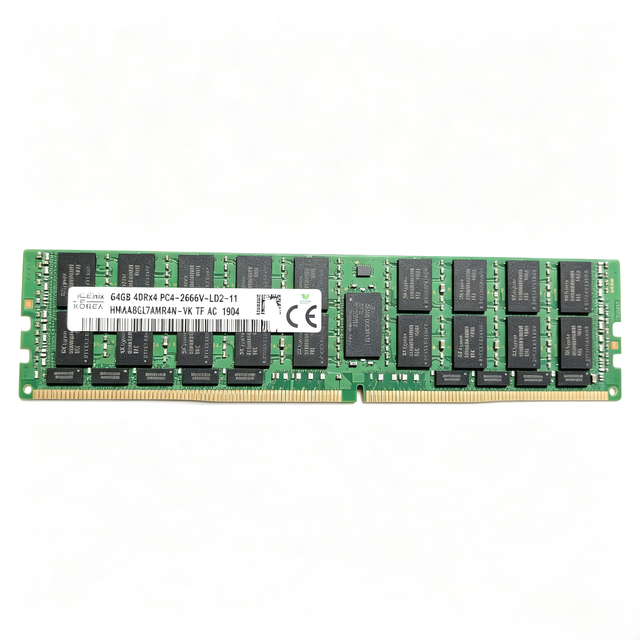 64GB PC4-2666V DDR4 LRDIMM 4DRx4 ECC Server RAM Original Pull Full Memory Test HMAA8GL7AMR4N-VK