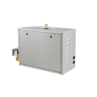 Générateur de vapeur pour hammam électrique moderne de 9 kW, auto-vidangeant, en acier inoxydable, pour salles de vapeur