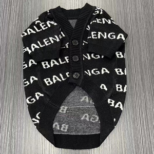 Pakaian Anjing Musim Semi Gugur Mewah, Hangat, Ramah Lingkungan, Sweater Hewan Peliharaan Sporty, Mantel Poliester Klasik Desainer - Product Image 6