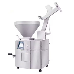 Máquina Automática para Hacer Salami, Embutidora y Atadora de Salchichas, Máquina de Llenado y Atado de Salchichas de Pollo al Vacío - Product Image 1