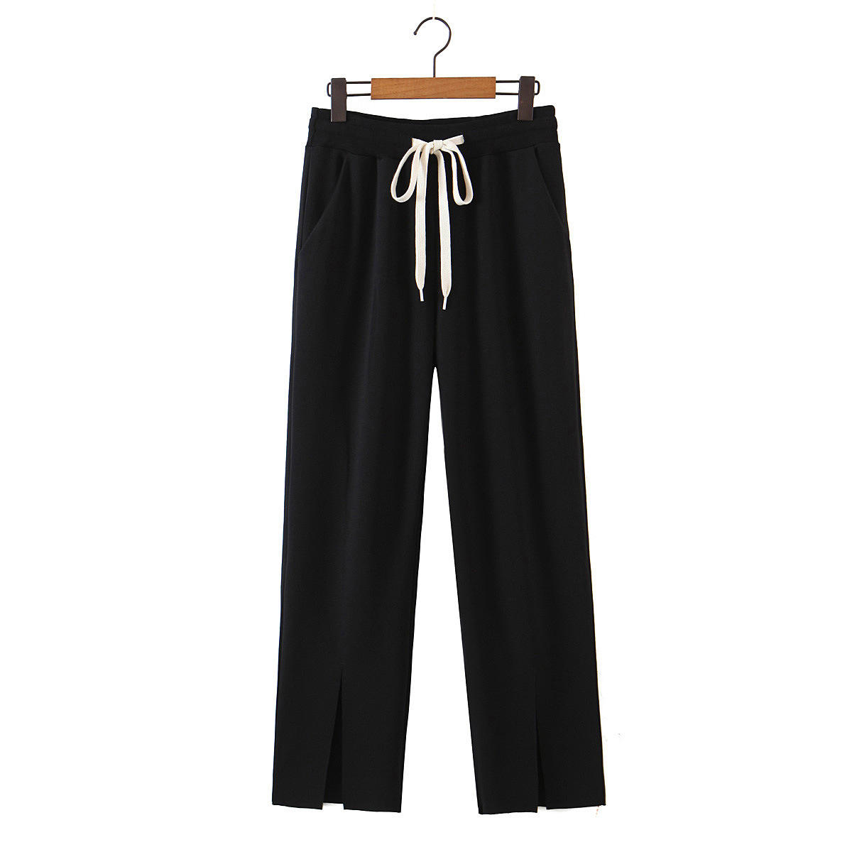 กางเกงขายาวสีดำ