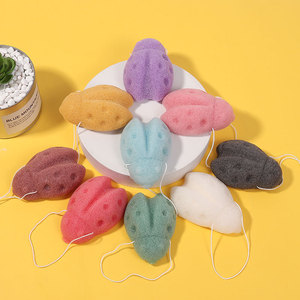 <span class=keywords><strong>Konjac</strong></span> mặt miếng bọt biển tự nhiên kích hoạt tre Char Mini <span class=keywords><strong>Konjac</strong></span> miếng bọt biển Maroon cơ thể màu hồng đất sét Nhật Bản mắt đường viền mặt nạ - Product Image 6