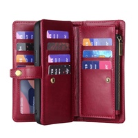 Nouvelle coque magnétique à rabat pour Samsung Galaxy S25 Ultra 2025 – Étui portefeuille avec fermeture éclair pour Sam S23 S22 S21 S20 S10 S9