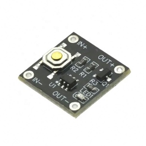 โมดูลสวิตช์แบบปุ่มเดี่ยวชนิด Bistable 2.2-5V 0.5uA รองรับโหลดต่อเนื่อง 2A กำลังไฟต่ำ สวิตช์ไมโครแบบปุ่มเดียว YR-1006 - Product Image 1