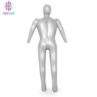 Mannequin masculin gonflable en PVC durable, mannequin de corps entier