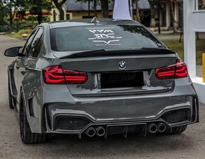 Kit de carrosserie large en FIBER de carbone, pour BMW série <span class=keywords><strong>3</strong></span> F30, 2012 — 2018 - Product Image 3