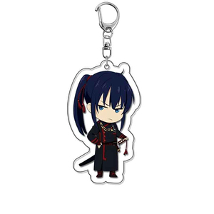 Porte-clés <span class=keywords><strong>Anime</strong></span> <span class=keywords><strong>D</strong></span>.<span class=keywords><strong>Gray</strong></span>-man 55MM, Allen Walker, Yu Kanda, Lenalee Lee, Porte-clés en acrylique, Plaque modèle, Cadeaux de Noël - Product Image 4