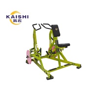 Máquina de Remo Comercial ISO de Grado Industrial Avanzado para Entrenamiento de Fuerza de Espalda, Modelo KAISHI HM-2001, Origen Shandong, Duradera y Segura