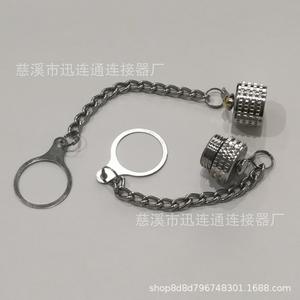 Cubierta antipolvo M12 para aviación, conector de cadena metálica de cobre, tapa protectora para sensor, accesorio de enchufe de sellado impermeable - Product Image 4