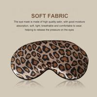 Masque de sommeil en satin doux OEM avec sangle élastique, cache-yeux en soie pour le voyage