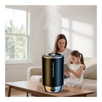 50ml De Luxe Portable Alliage Sans Eau Rechargeable Électrique Smart Parfum Diffuseur C-type Voiture Huile Essentielle Diffuseur Maison Air